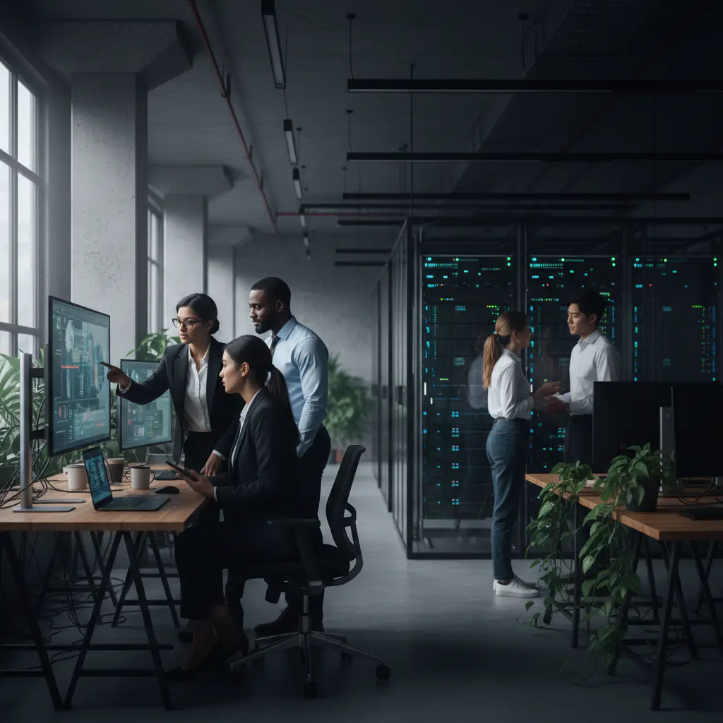 Corporate IT support team